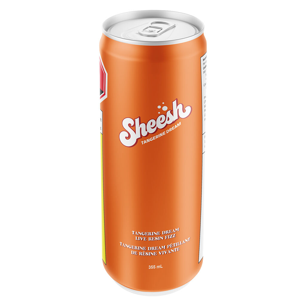 Sheesh Hash Soda - Tangerine Dream Hash Soda - Hybrid - 355ml