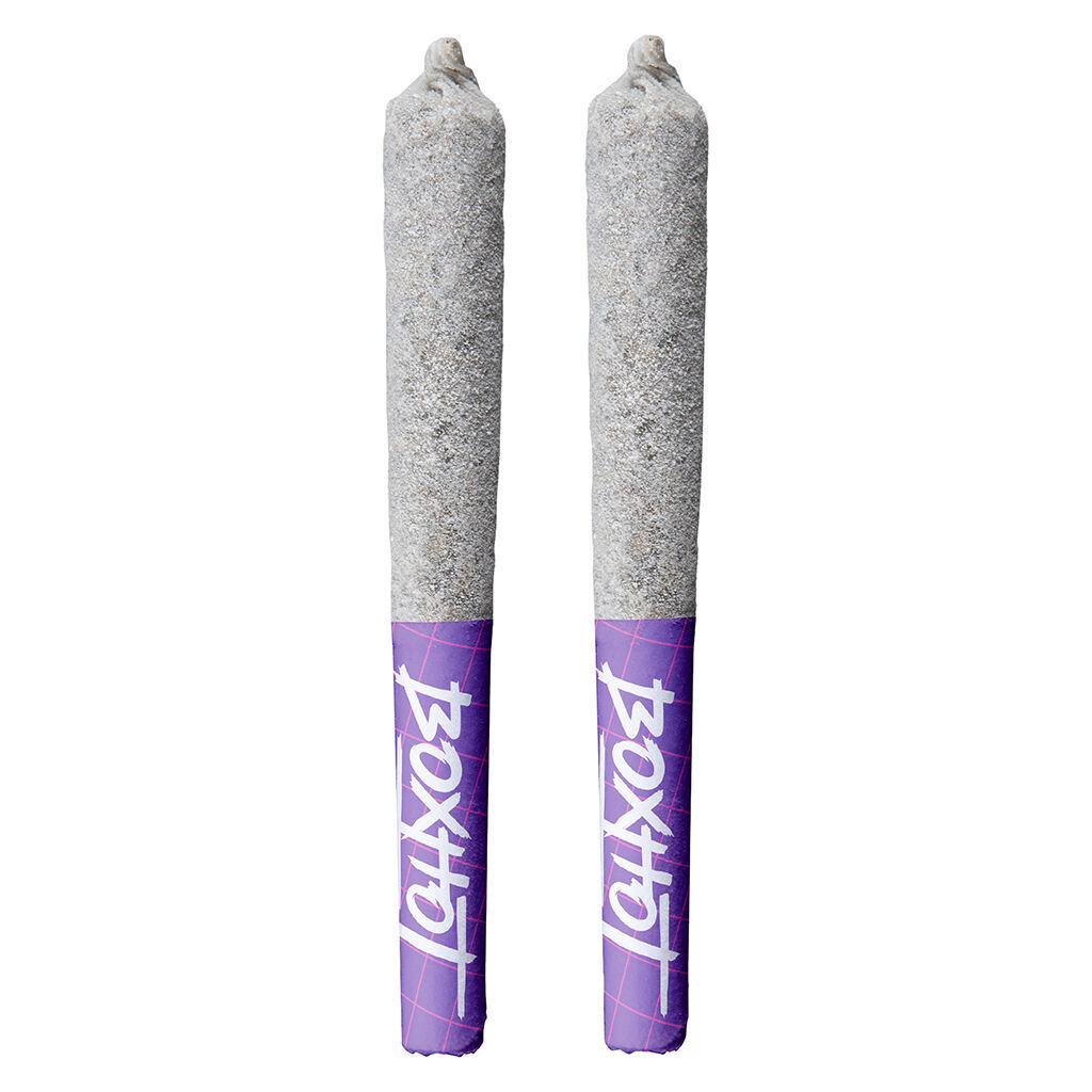 BOXHOT - Diamond Doobies - Pineapple Express Infused Pre-roll - Sativa - 2x0.5g