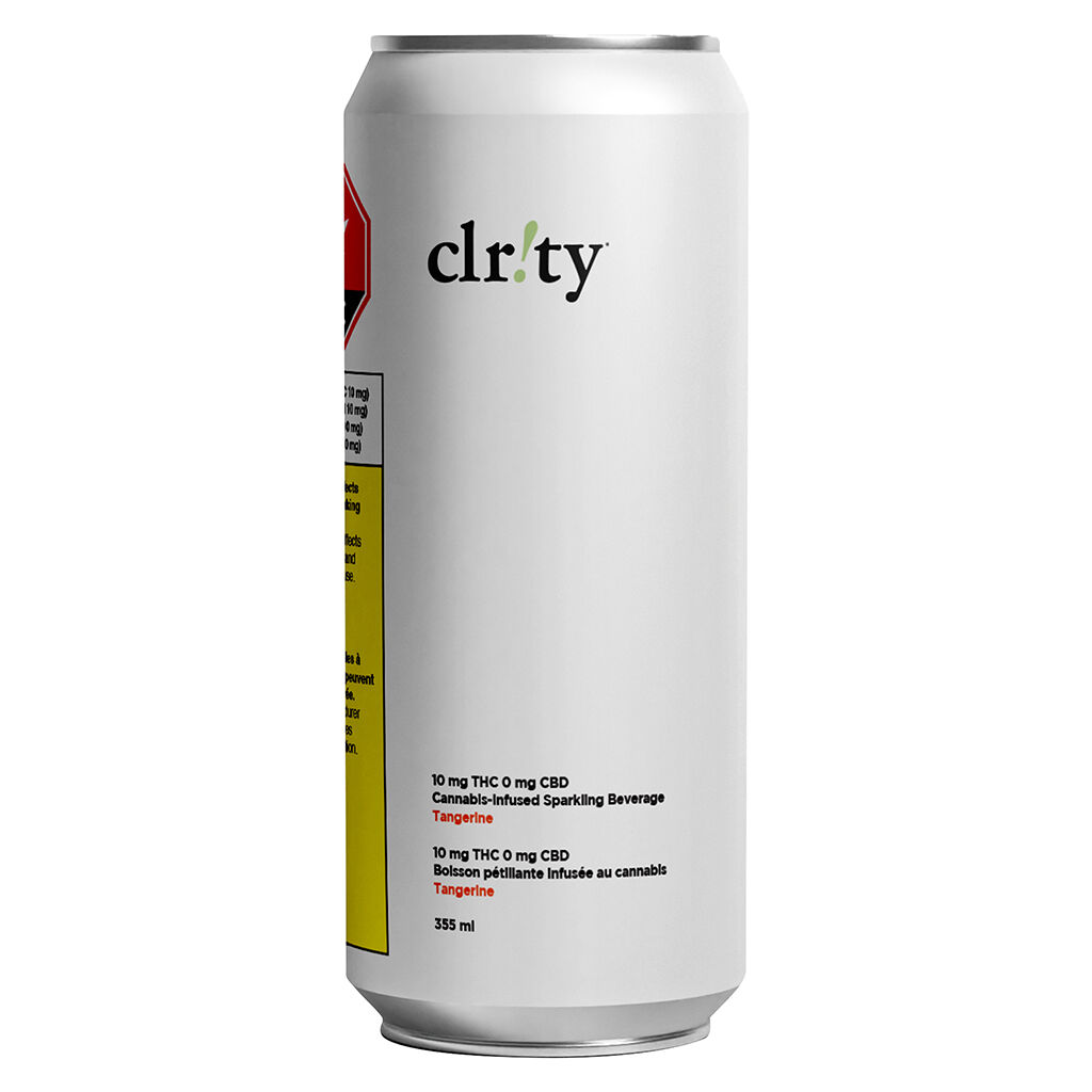 CLR!TY - Tangerine Seltzer - Hybrid - 355ml