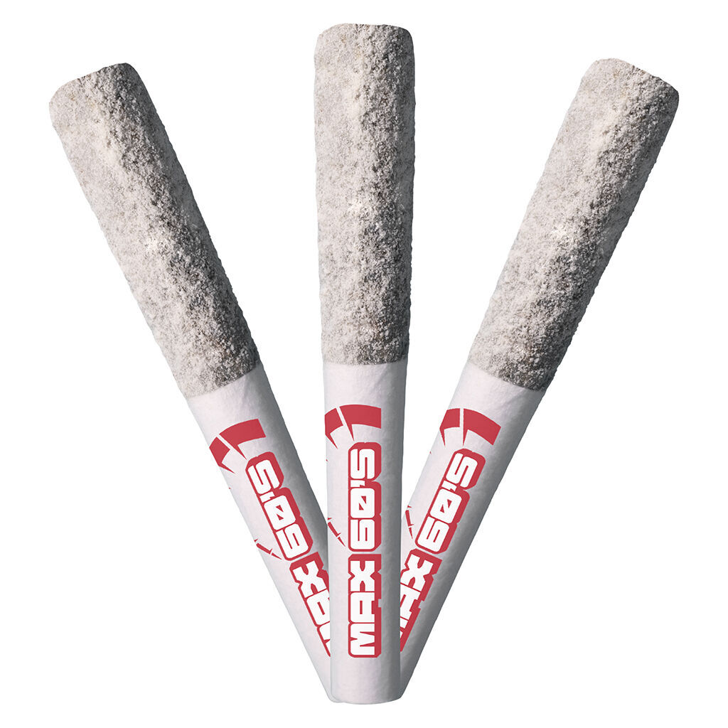 Chillbilly - Max 60's Triple Diamond Infused Pre-Roll - Golden Apple - Indica - 3x0.45g