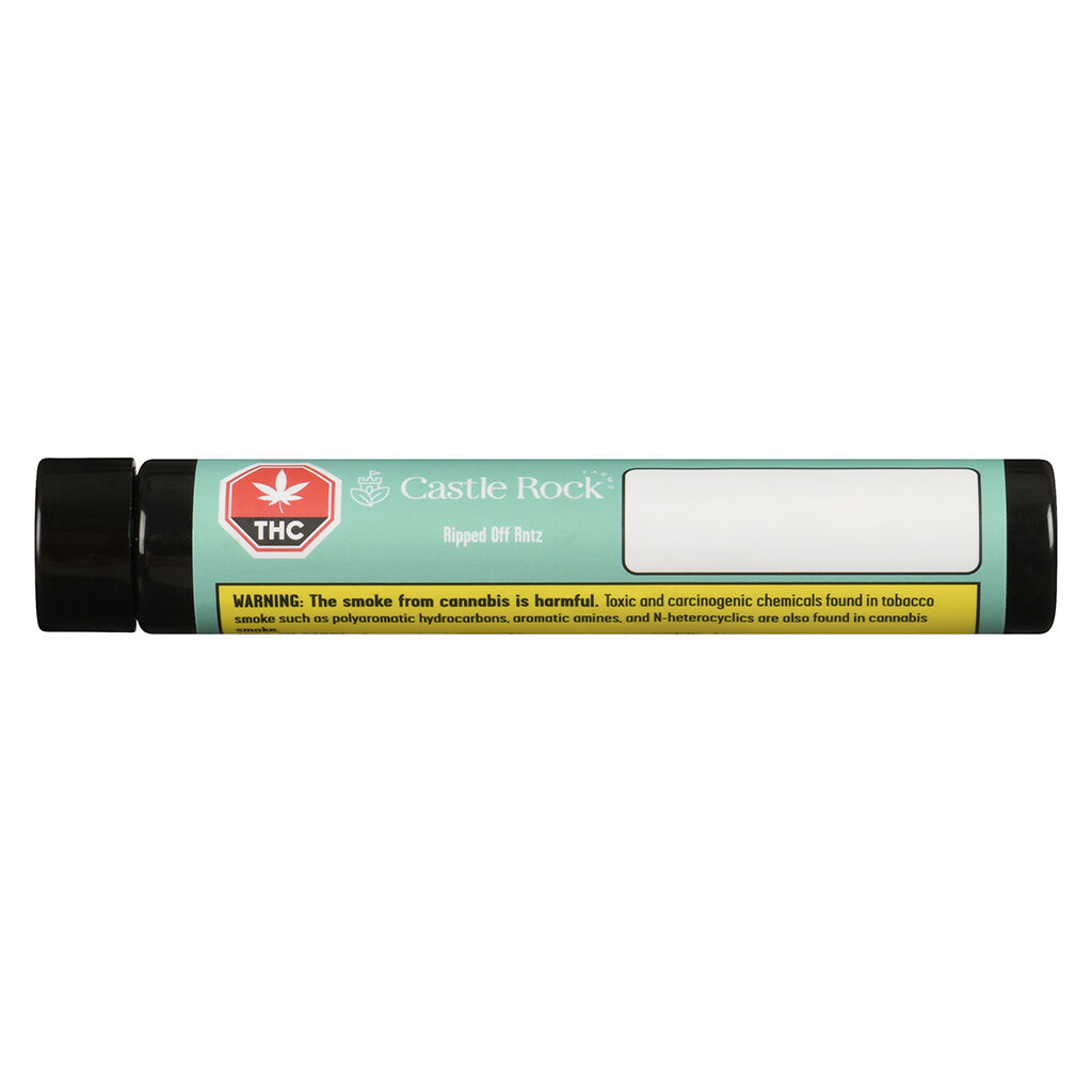 Castle Rock Farms - Ripped Off Rntz Pre-Roll - Indica - 3x1g