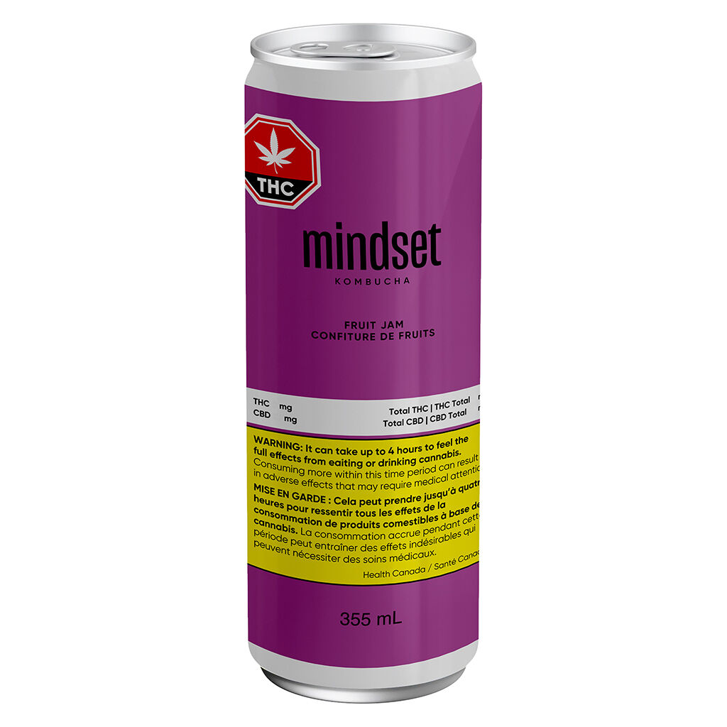 Mindset - Kombucha - Fruit Jam - Sativa - 355ml