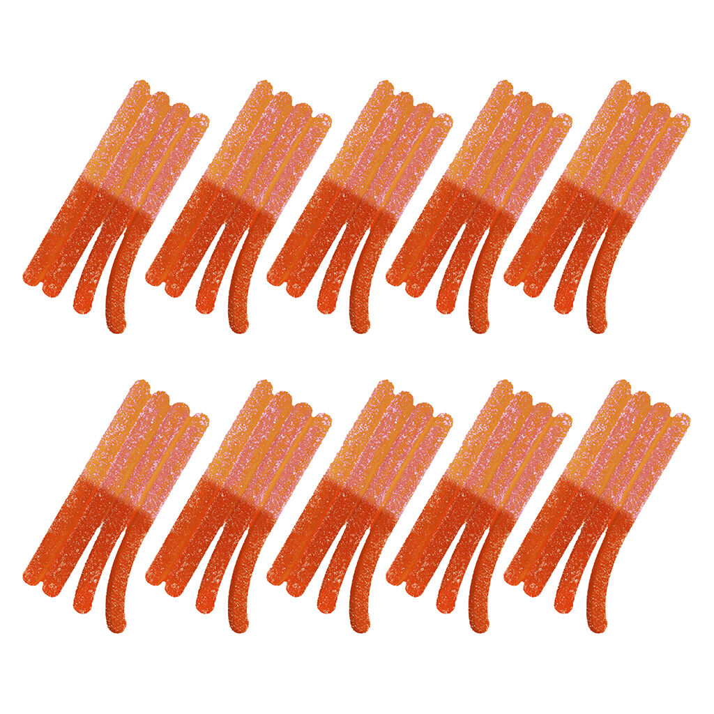 StikiStix - 100 THC CBG CBN CBD Multipack Sour Fizzy Peach Lemonade - Hybrid - 10x1 Pack