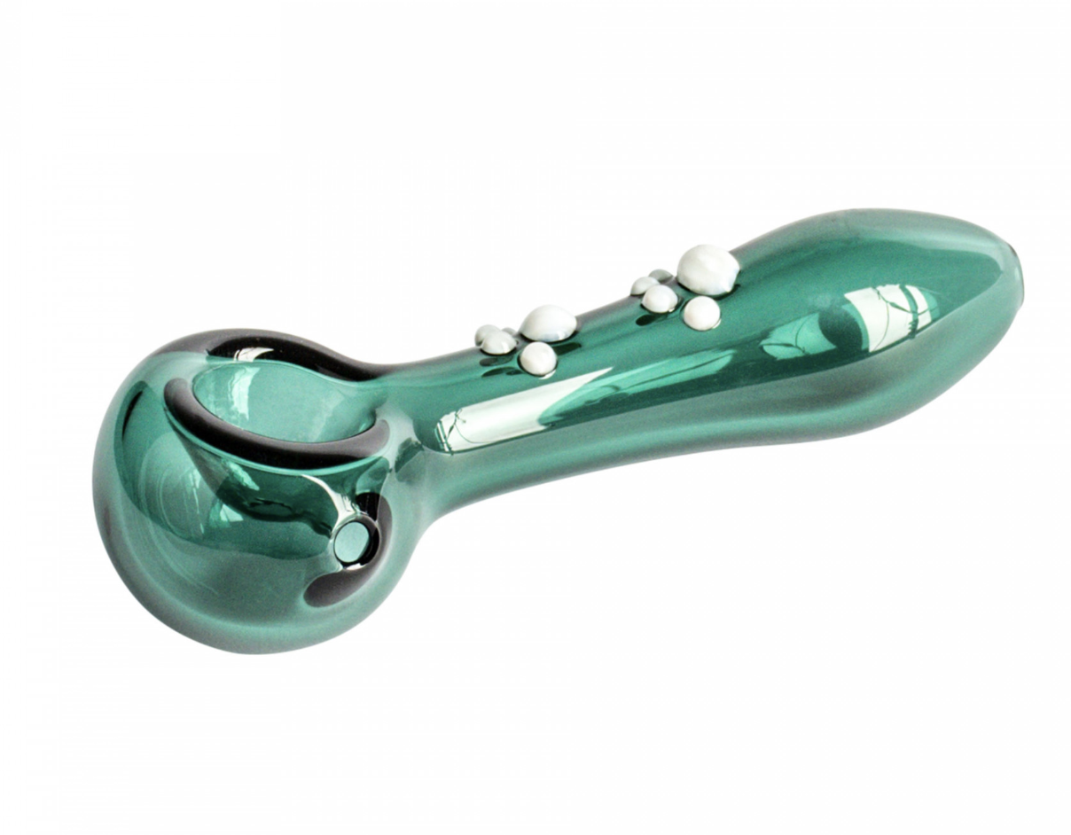3.25" Puppy Paw Hand Pipe - Teal