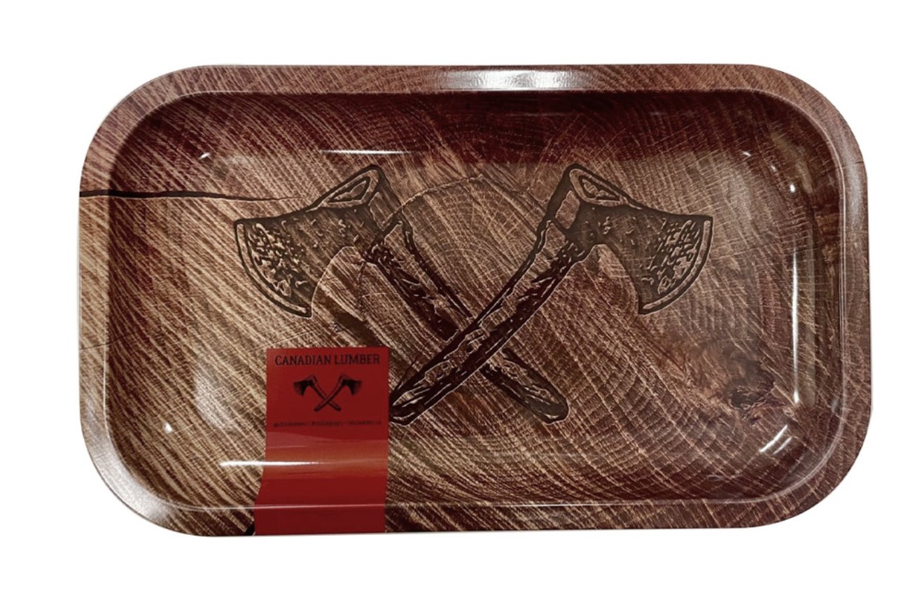 Medium Etched Log Logo Rolling Tray