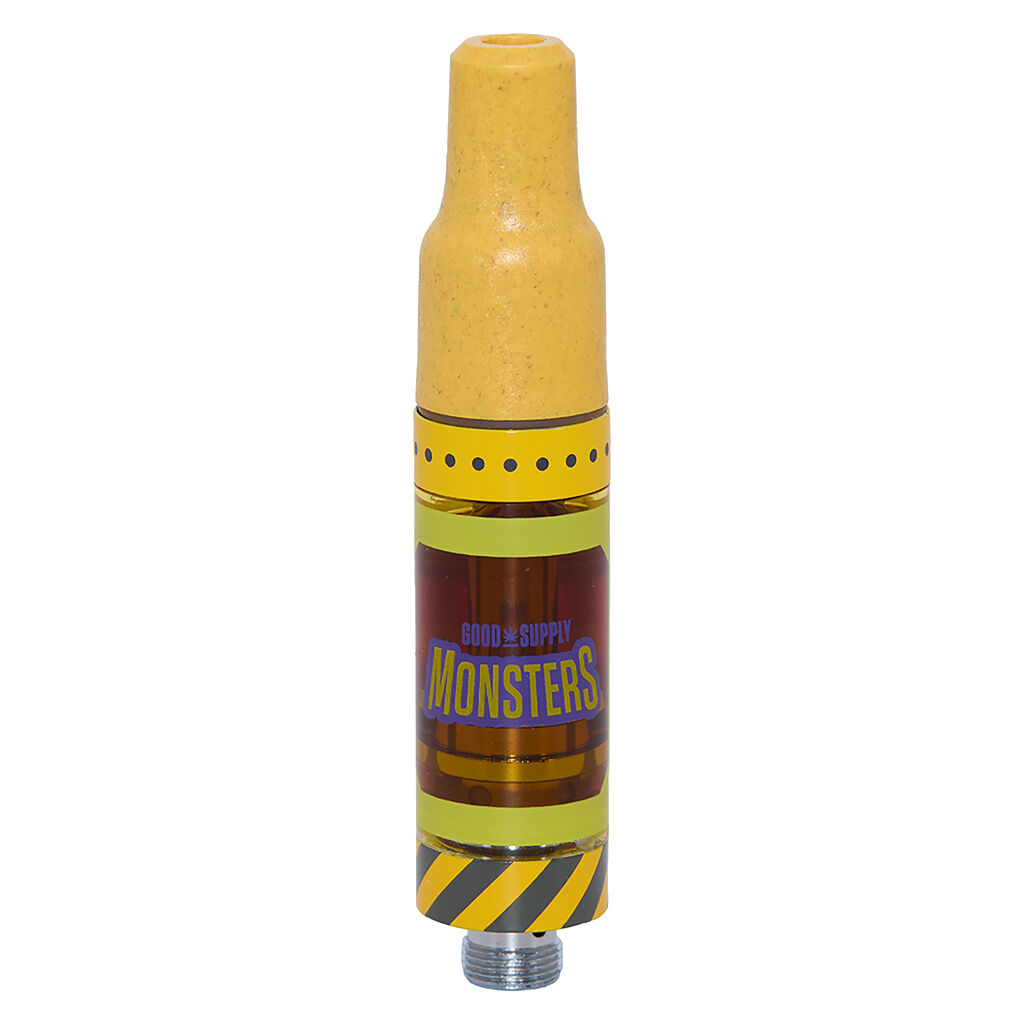 Good Supply Monsters - Super Lemon Guy Monsters 1000 Resin 510 Thread Cartridge - Sativa - 1.5g