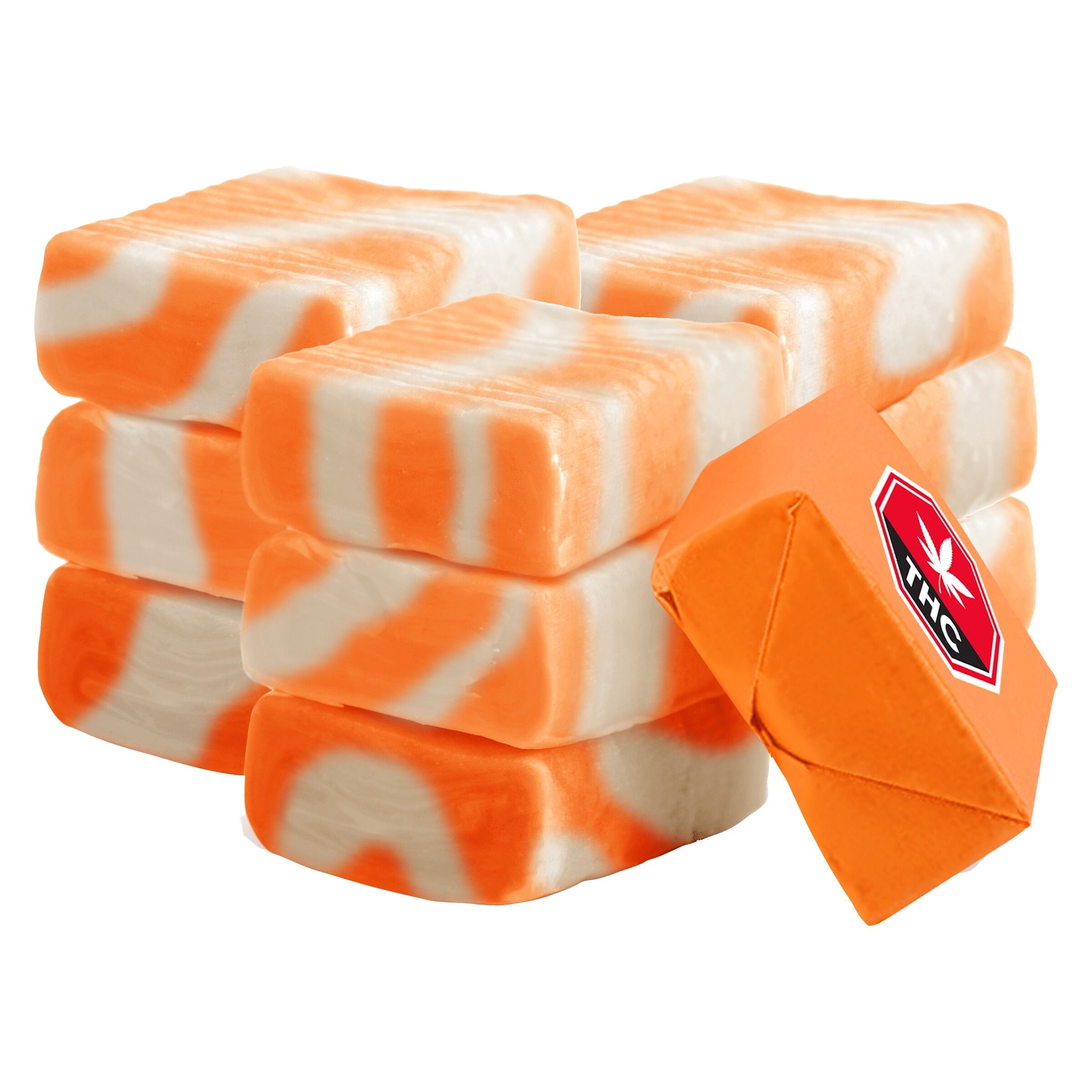 Twiddles - 100 THC Multipack Live Rosin Twisted Orange Cream - Hybrid - 10x1 Pack