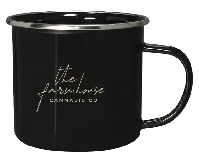 Farmhouse Campfire Mug - black