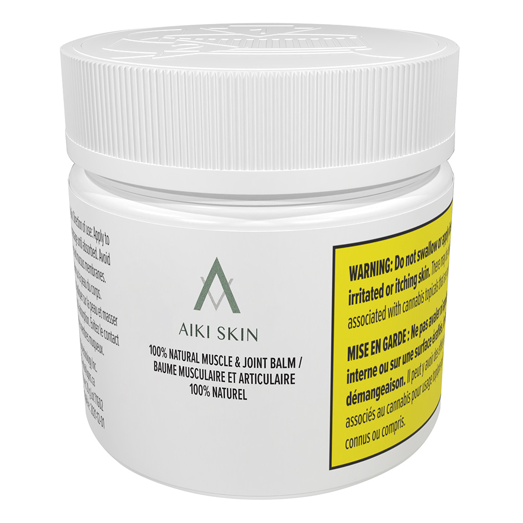 AIKI SKIN - 100% Natural Muscle & Joint Balm Kit with Gua Sha - Sativa - 75g