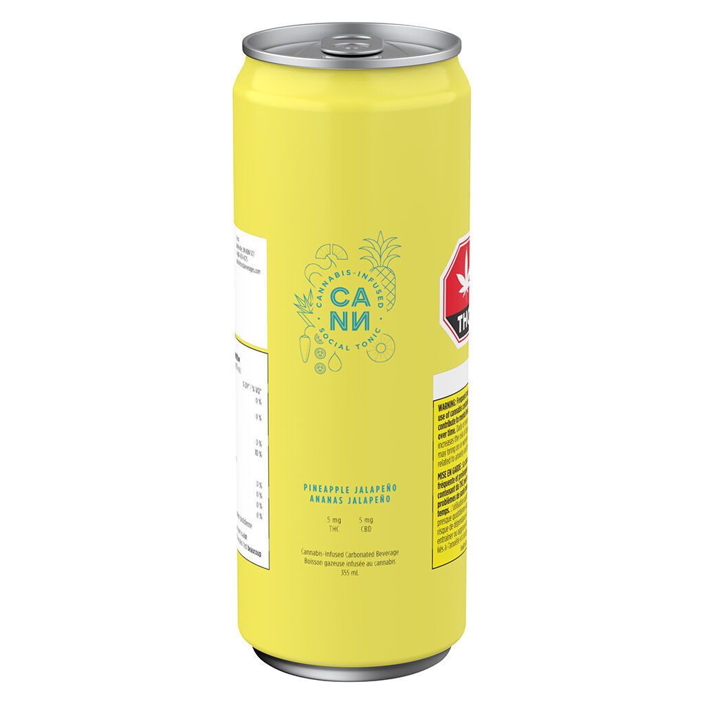 Cann Social Tonic - Cann - Pineapple Jalapeño - Hybrid - 355ml
