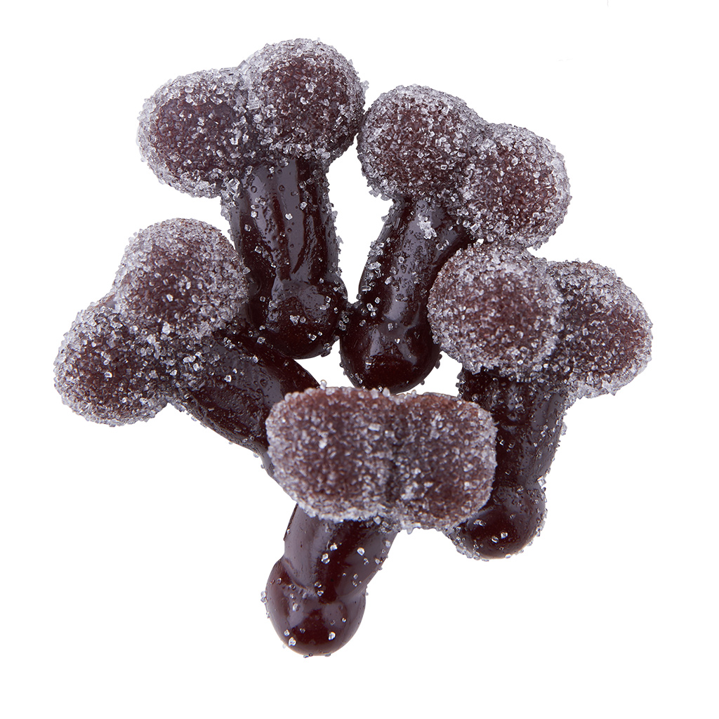 Censored Edibles - Cola Penis Soft Chews - Hybrid - 4 Pack