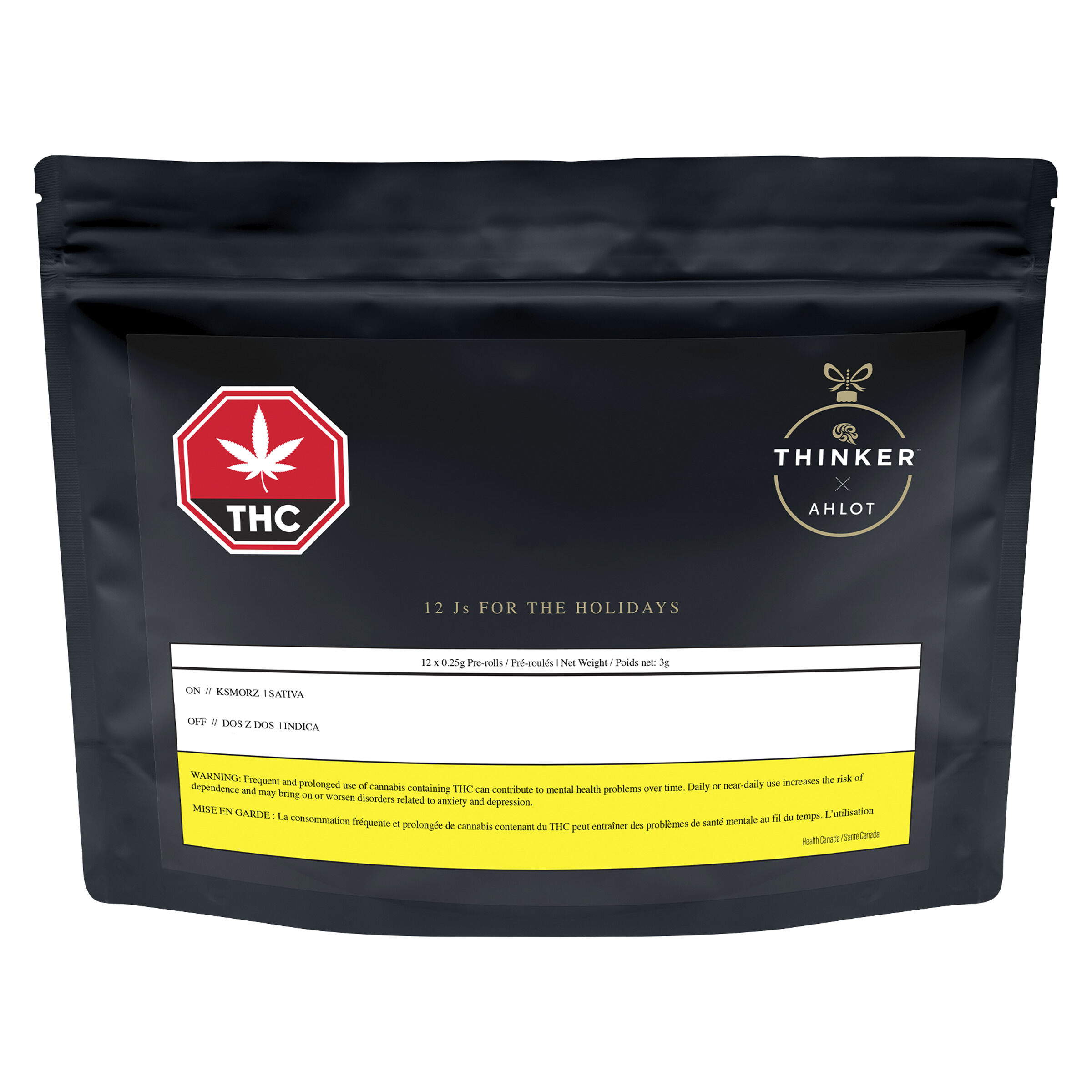 AHLOT x THINKER - 12 Js for the Holidays - 12x0.25g