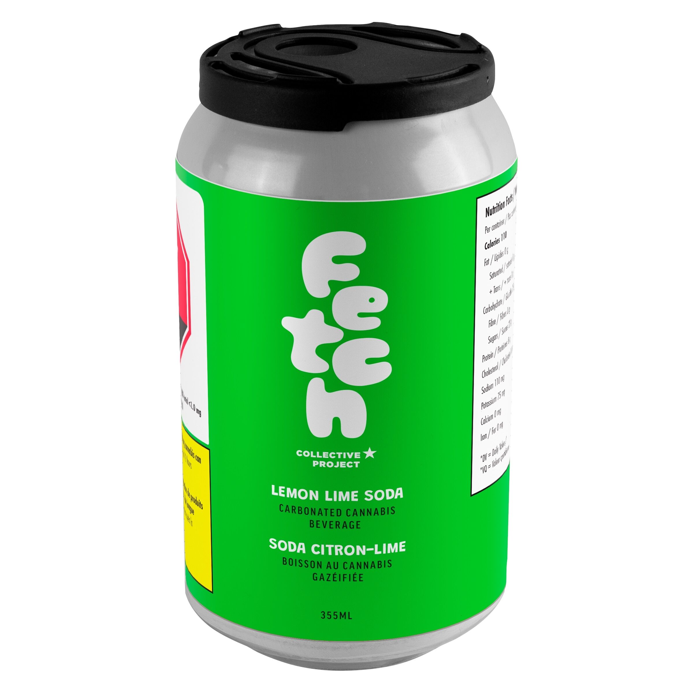 Fetch - Lemon Lime - Hybrid - 355ml