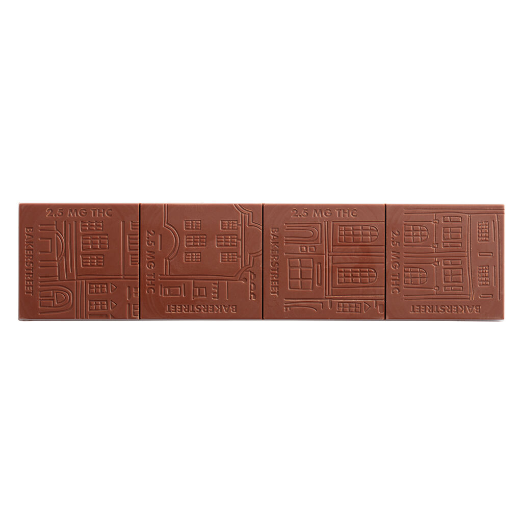 Tweed - Bakerstreet & Peppermint Milk Chocolate - 4x8g