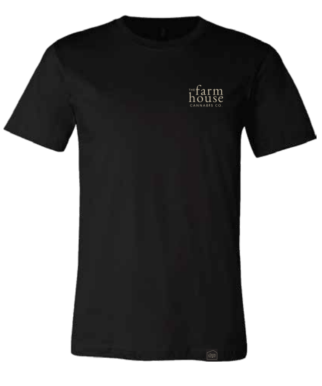 NEW Farmhouse t-shirt - Black (plain back)
