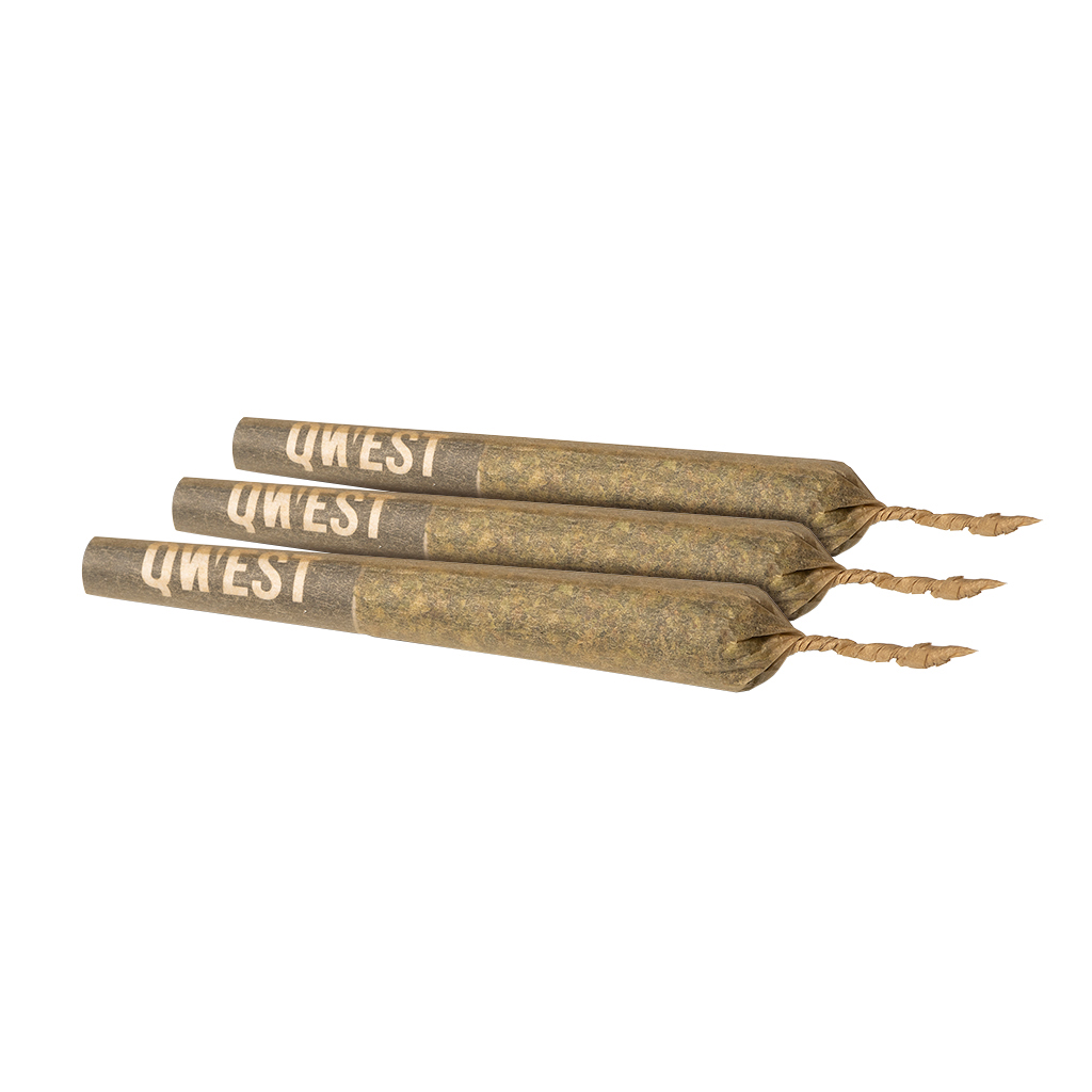 Qwest- JB Cookies Diamond Infused Pre-Roll- 3 x 0.5g