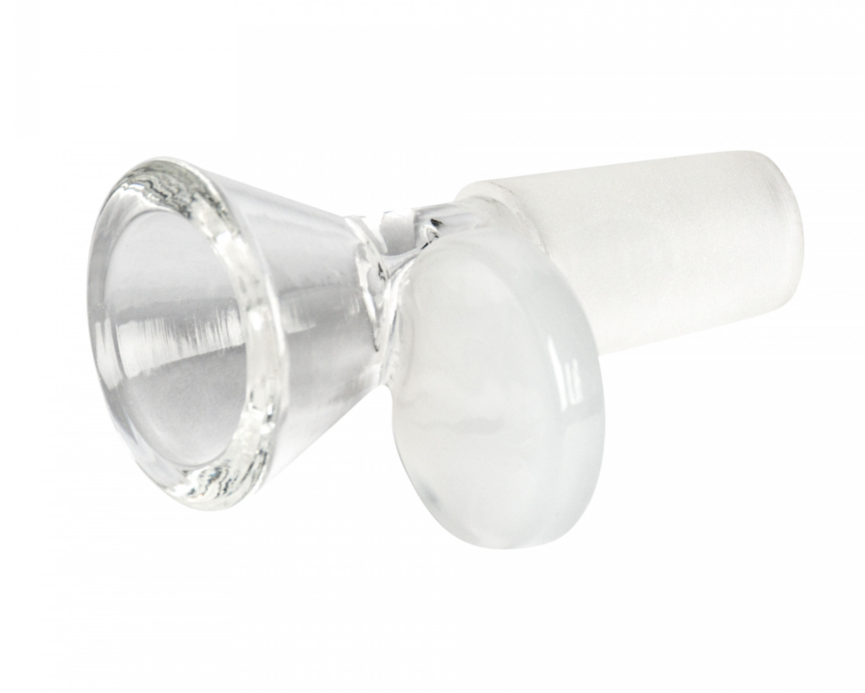14mm Cone Pull-Out W/Disc Handle - White
