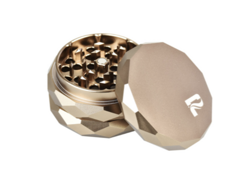 Pulsar 2.25" Diamond Faceted 4pc Grinder - Coffee
