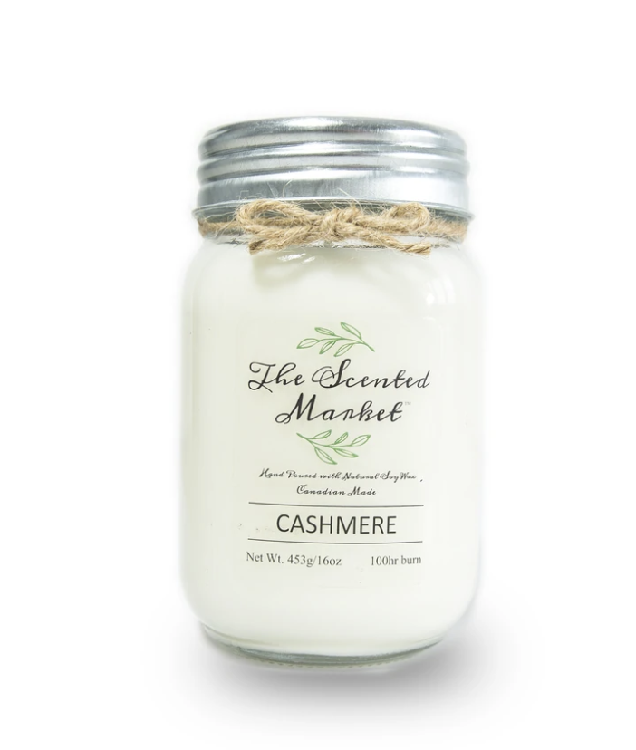 Signature CASHMERE Soy Wax Candle 16oz