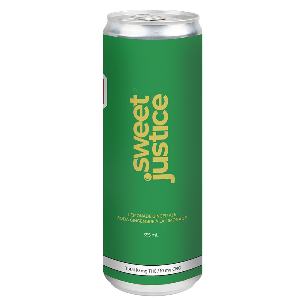 Sweet Justice - Lemonade Ginger Ale - Hybrid - 355ml