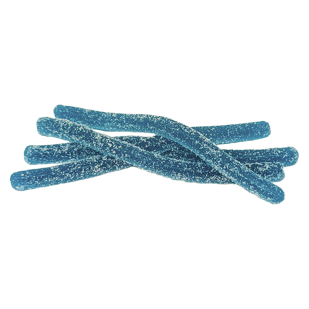 STRINGS - Sour Blue Berries Live Rosin Gummies (1:1 CBN/THC) - Hybrid - 4 Pack