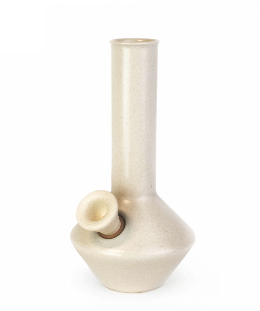 Pleasure Point Bong - Matte White