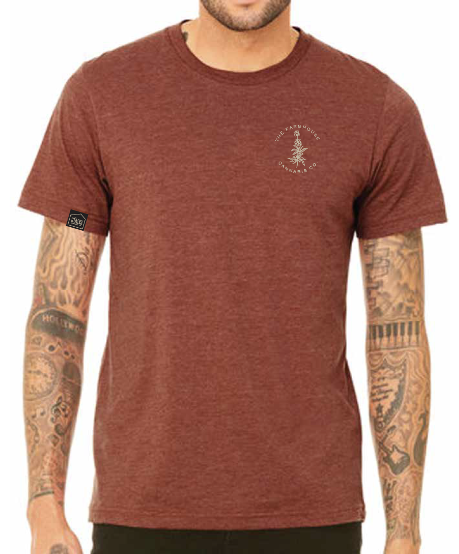 Farmhouse t-shirt - heather clay