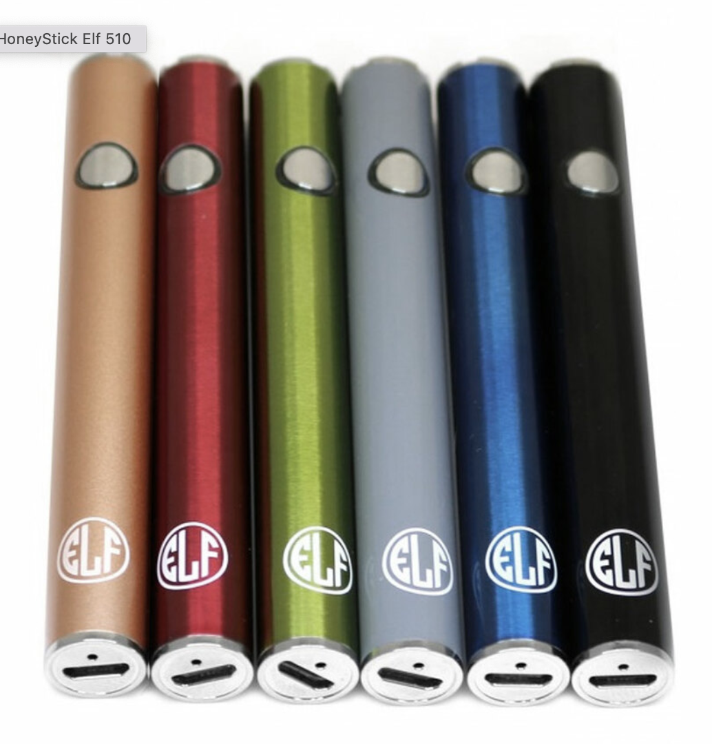 Elf 510 Variable Voltage with Button by HoneyStick Red