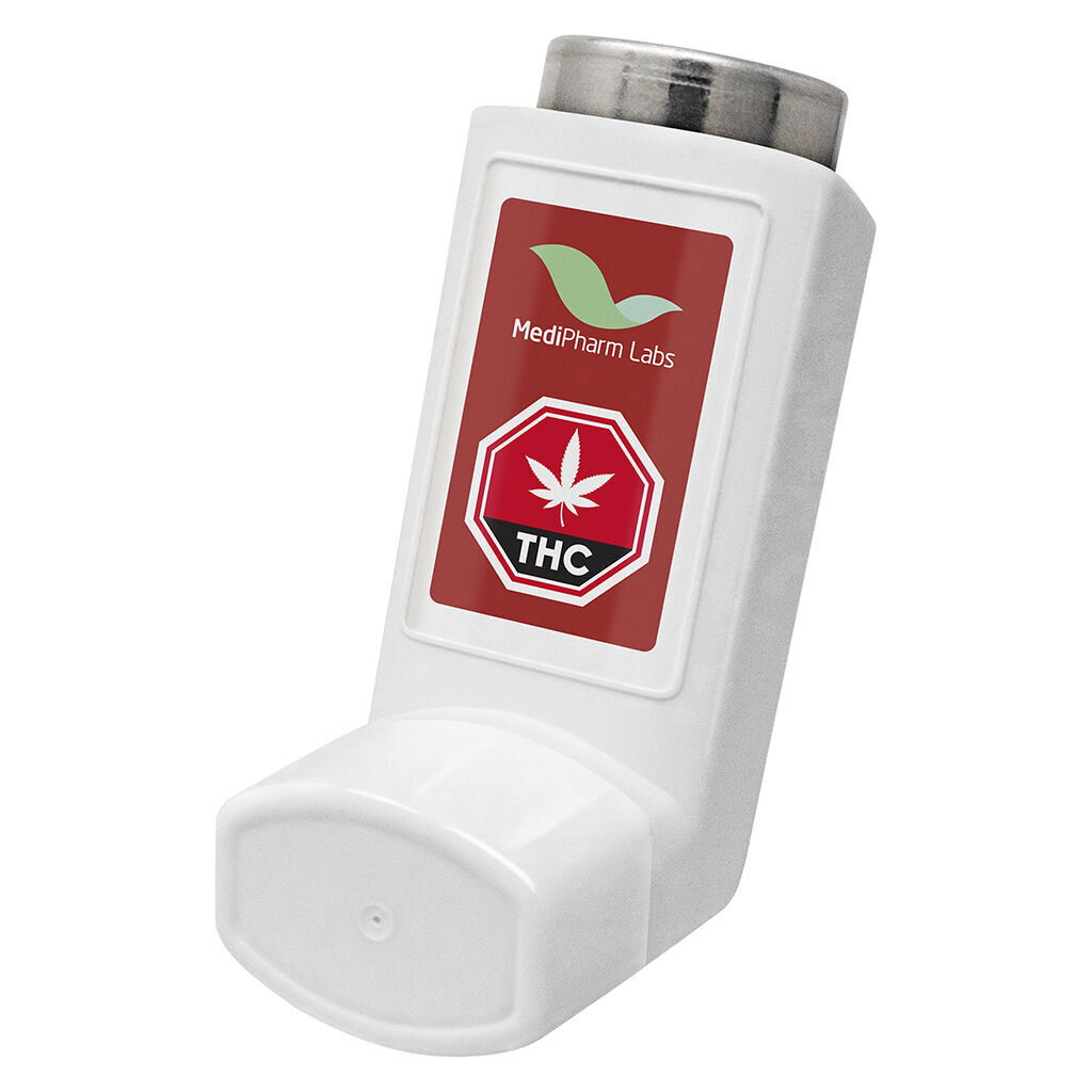 MediPharm Labs - Shake & Puff THC 1000 MAX Inhaler - Indica - 5.5g