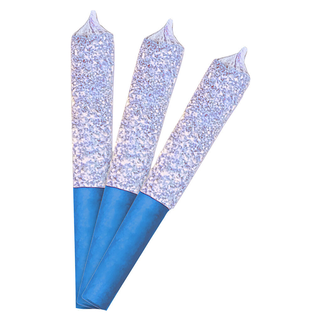High Priestess - Aquarius Aqua Berry Resin & Diamonds Fusion Infused Pre-Roll - Hybrid - 3x0.5g