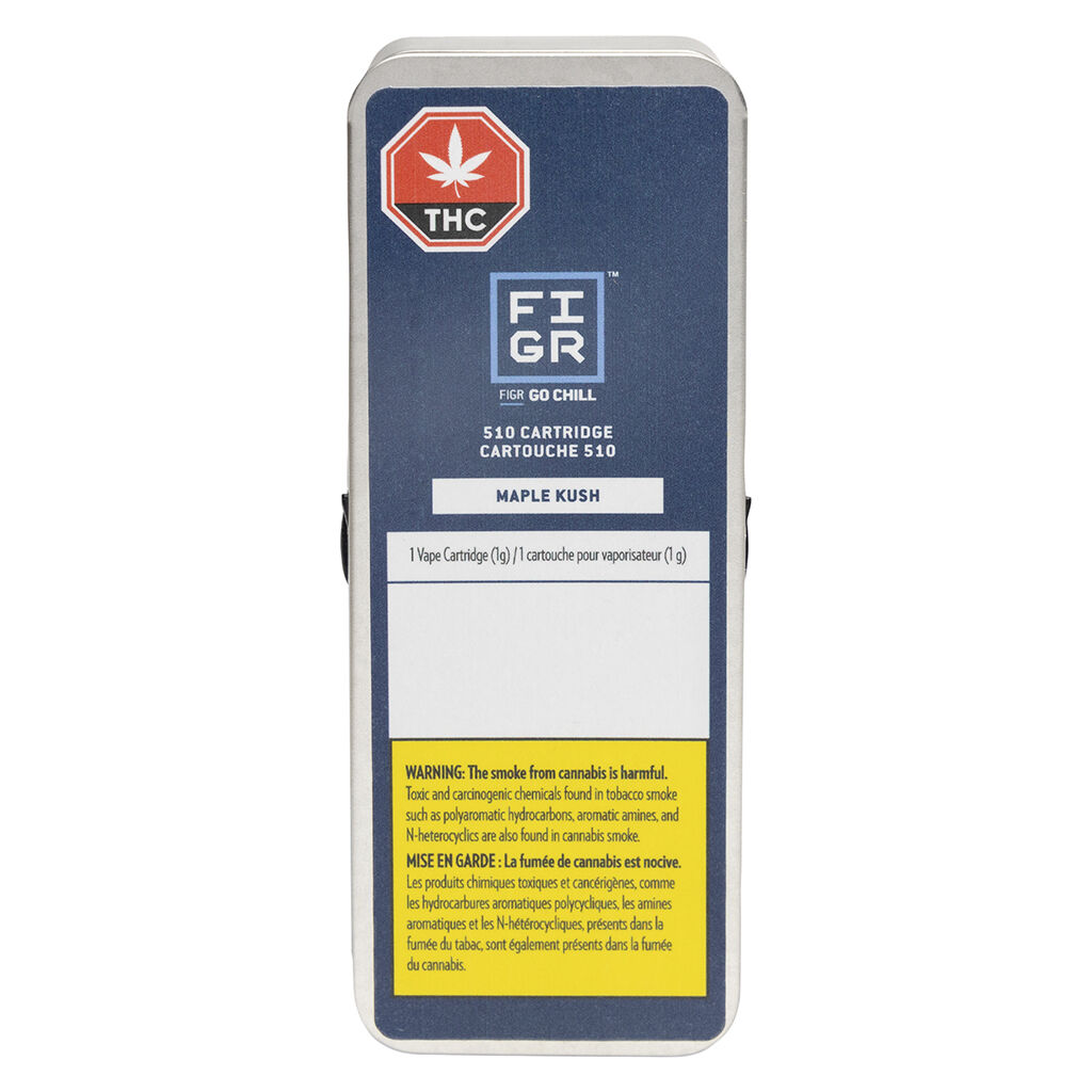 FIGR - FIGR Go Chill Maple Kush 510 Thread Cartridge - Blend - 1g
