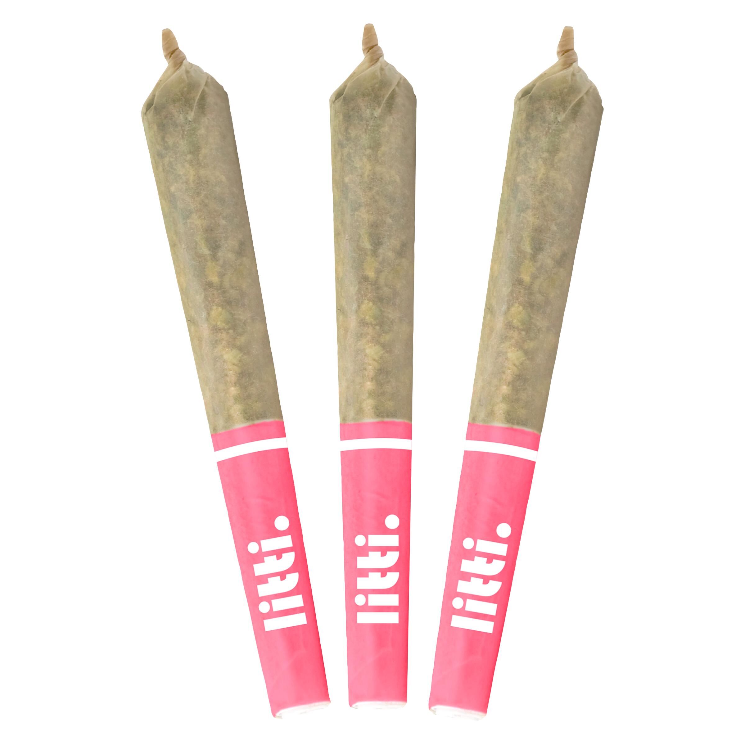 LITTI. - Gulupa Gulp Infused Pre-Roll - Sativa - 3x0.5g