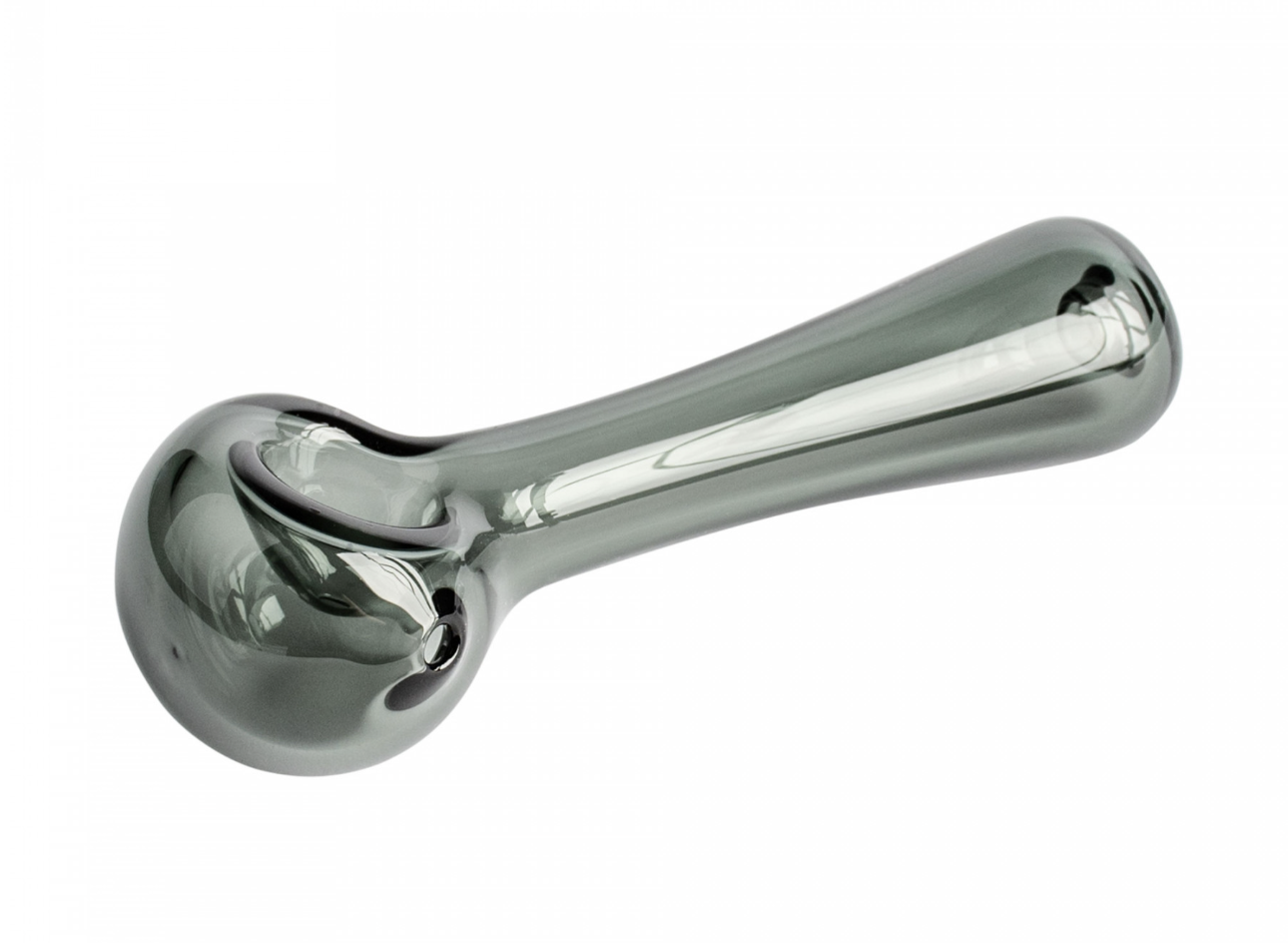 4.5" Spoon Hand Pipe - Smoke