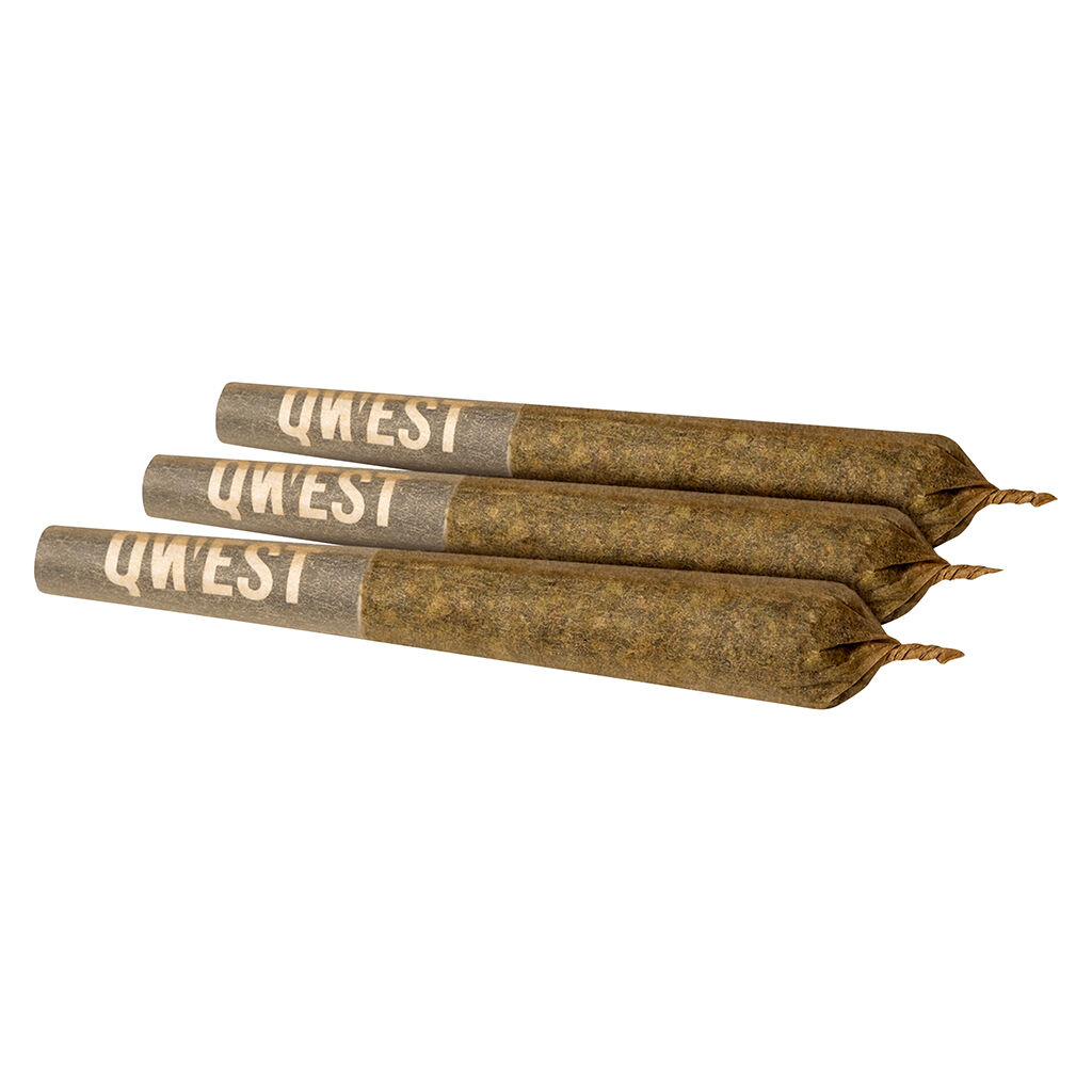 Qwest - Gelato Live Resin Infused Pre-Roll - Hybrid - 3x0.5g