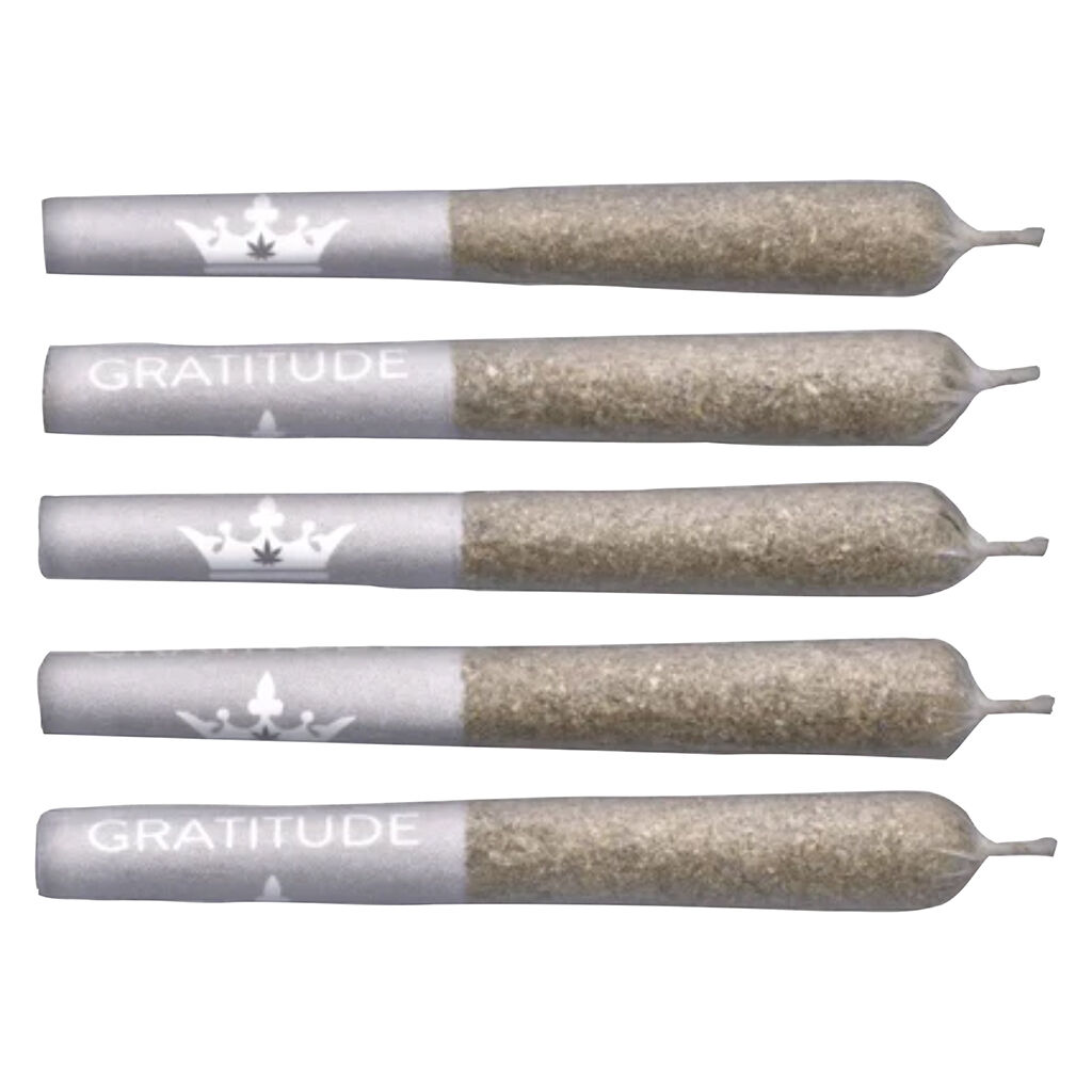 Queen of Bud - Shungite Liquid Diamond Earl Grey Ice Cream Infused Pre-Roll - Indica - 5x0.5g