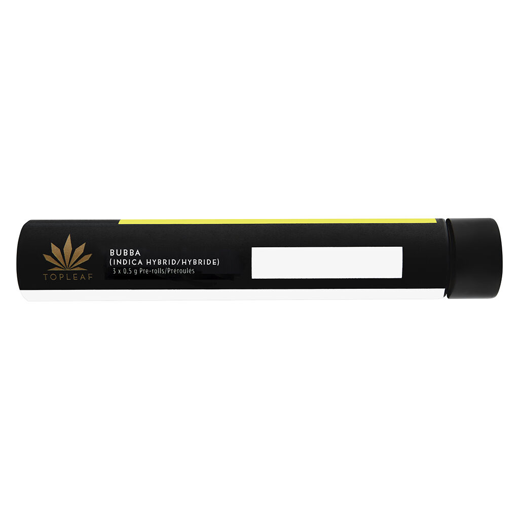 Top Leaf - Bubba Pre-Roll - Top Leaf - Bubba - 3x0.5g