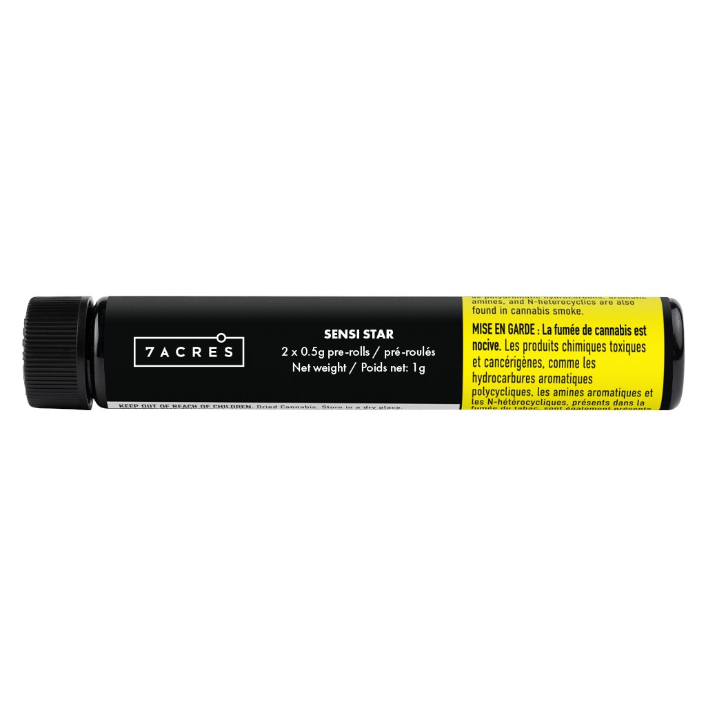 7ACRES - Sensi Star Pre-Roll - Indica - 4390 - 2x0.5g