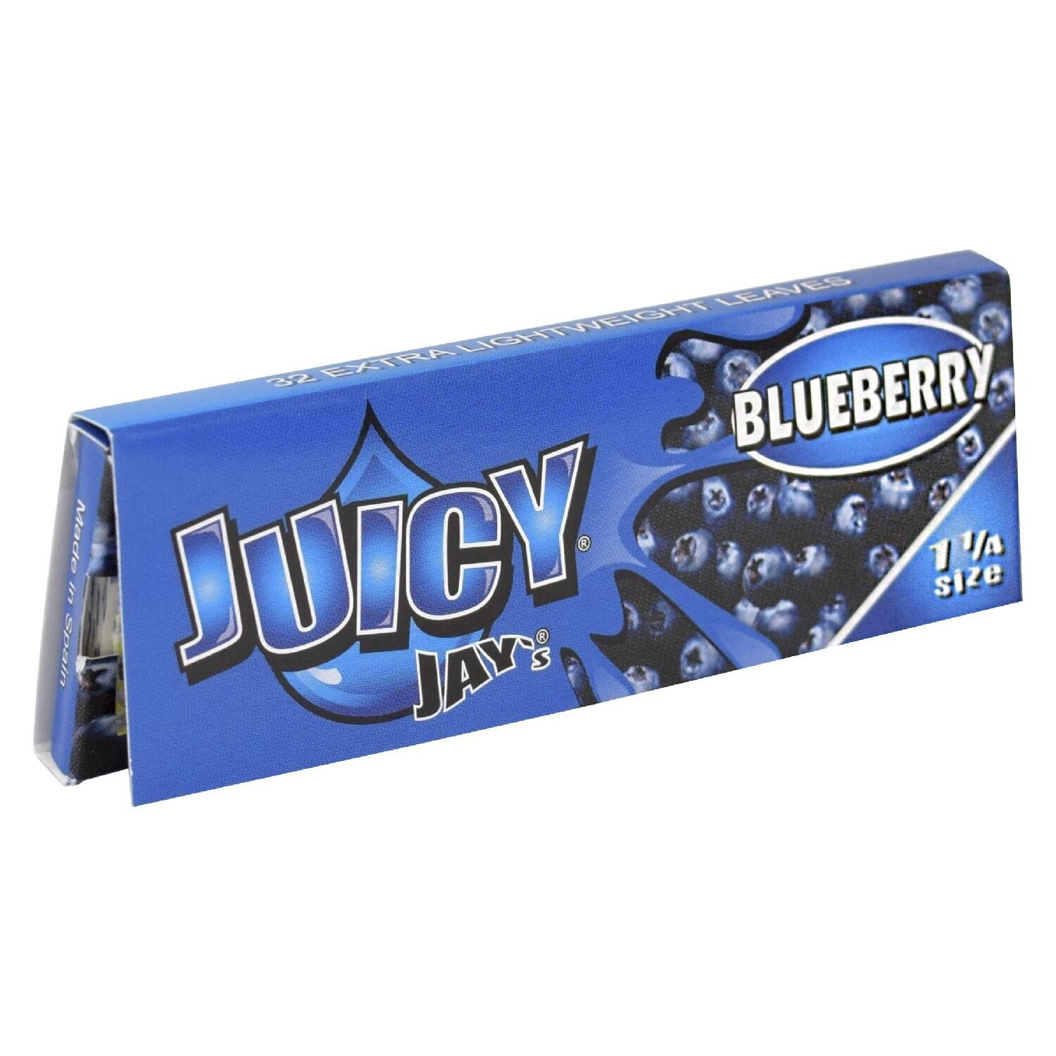 Juicy Jays - Blueberry 1.25 Rolling Papers - 1.25"