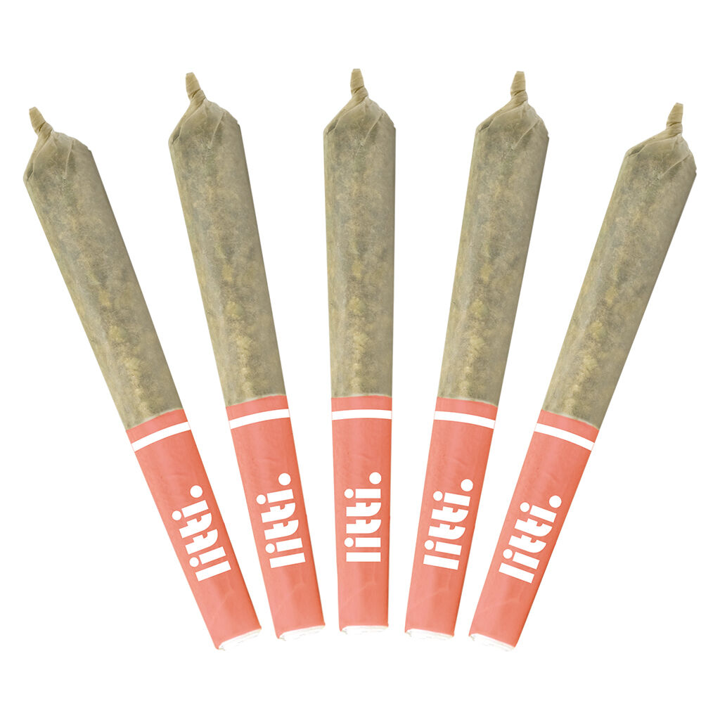 LITTI - Pushn' Peach Infused Pre-Roll - Hybrid - 1x1g