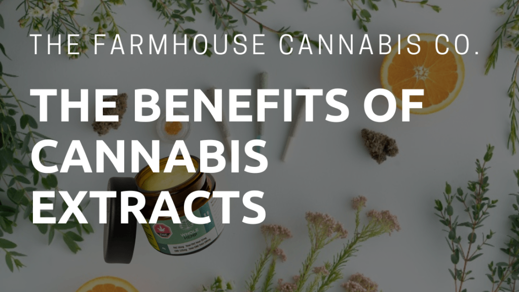 The Benefits of Cannabis Extracts. Buy concentrates at The Farmhouse Cannabis Dispensary in Burlington