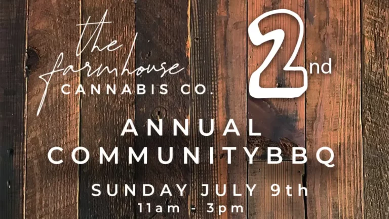 2nd Annual Community BBQ at The Farmhouse Cannabis Dispensary in Burlington Ontario