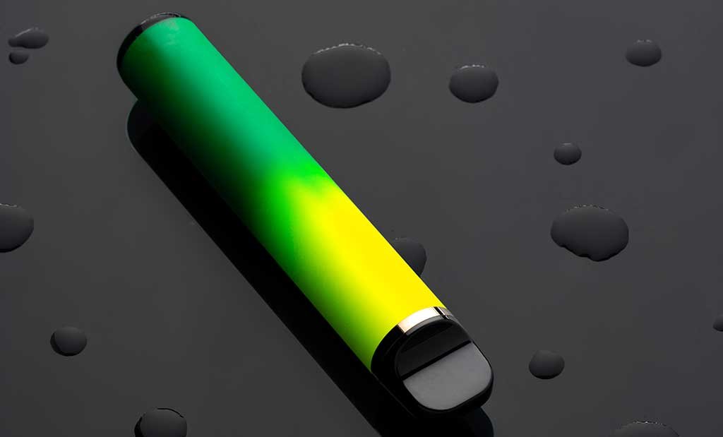 multi coloured 510 vape pen dab pen from The Farmhouse Cannabis store and pot shop in Burlington